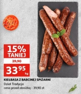 Kiełbasa z babcinej spiżarni promocja w Selgros