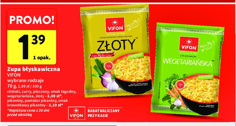 Pomidor pikantny Vifon promocja w Intermarche