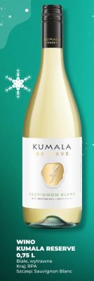 Wino Kumala Reserve Sauvignon Blanc promocja w Duży Ben