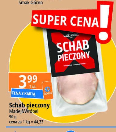 Schab pieczony Madej & wróbel promocja
