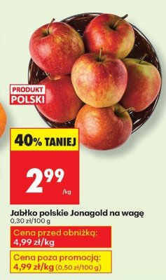 Jab艂ko promocja w Biedronka