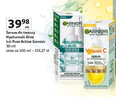 Serum nawil偶aj膮ce GARNIER HYALURONIC ALOE promocja