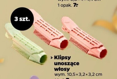 Klipsy unoszące włosy promocja w Netto