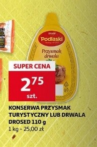 Konserwa przysmak drwala Drosed promocja