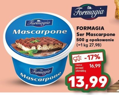 Ser Mascarpone 500 g promocja w Kaufland