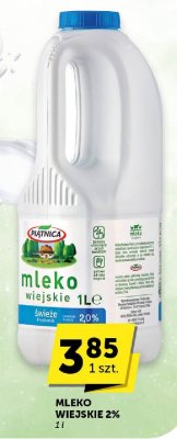 Mleko wiejskie 2% Pi膮tnica promocja w ABC