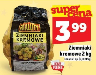 Ziemniaki kremowe Gialuti 2 kg promocja w TOPAZ