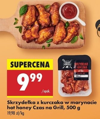 Skrzyde艂ka z kurczaka w marynacie hot honey Czas na grill promocja