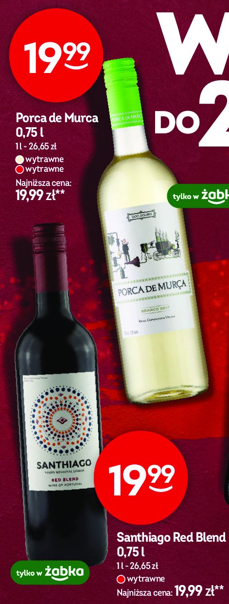 Wino Porca de murca douro promocja w Żabka