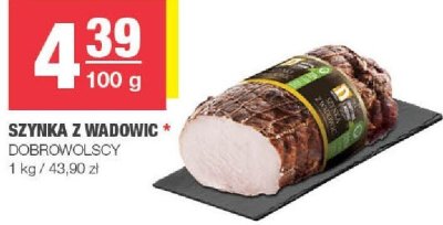 Szynka z wadowic Dobrowolscy promocja w SPAR