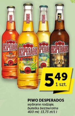 Piwo Desperados wybrane rodzaje promocja w Groszek