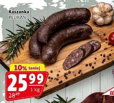 Kaszanka PELIKAN promocja w Prim Market