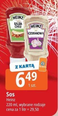 Sos Heinz Salsa Chili promocja w Leclerc