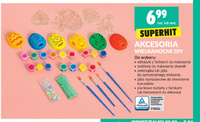 Witra偶yk do malowania + farby promocja