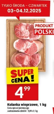 Kolanka wieprzowe, 1 kg promocja w Twój Market