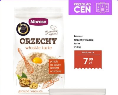 Orzechy włoskie tarte Moreso promocja w Dino