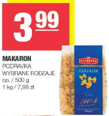 Makaron 5-jajeczny łazanka Czaniecki promocja w SPAR