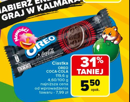 Ciastka coca-cola Oreo promocja w Carrefour Market