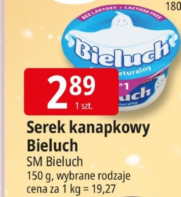 Serek kanapkowy Bieluch SM Bieluch promocja w Leclerc