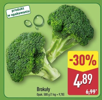 Brokuły promocja w Aldi