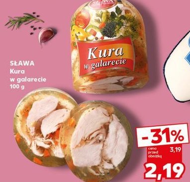Kura w galarecie S艂awa promocja