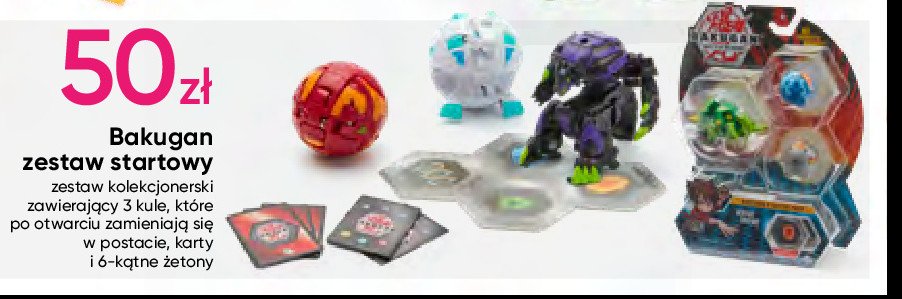 Bakugan - zestaw startowy Cobi promocja