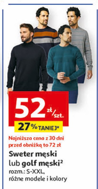 Golf m臋ski s-xxl Auchan inextenso promocja