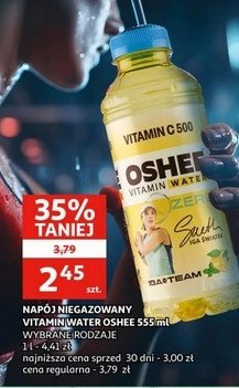Napój witamina c Oshee vitamin water promocja