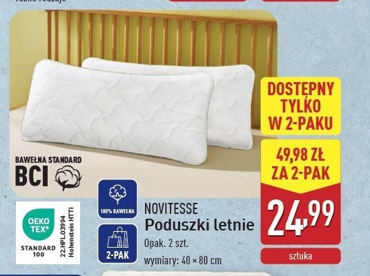 Poduszka 40 x 80 cm Novitesse promocja