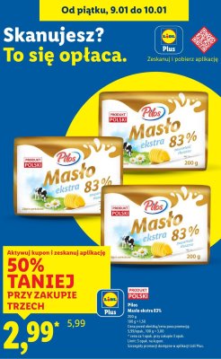 Masło promocja w Lidl