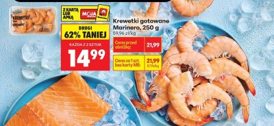 Krewetki gotowane Marinero, 250 g promocja w Biedronka