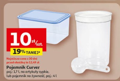 Pojemnik Curver promocja w Auchan