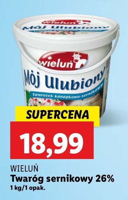 Twaróg mój ulubiony Wieluń promocja