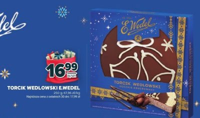 Torcik Wedlowski Wedel promocja w Stokrotka
