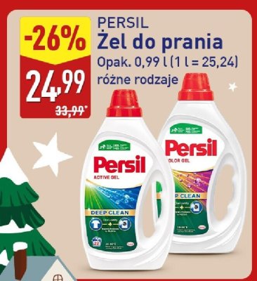 Żel do prania różne rodzaje promocja w Aldi