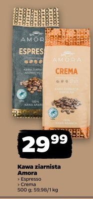 Kawa ziarnista Crema 500 g promocja w Netto