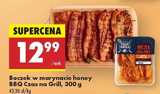 Boczek grillowy w marynacie honey bbq Czas na grill promocja
