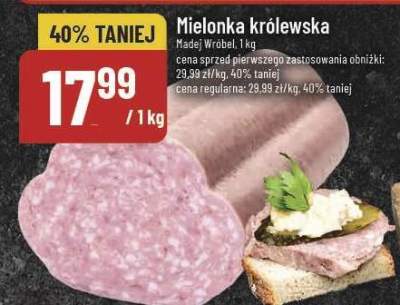Mielonka królewska Madej Wrobel promocja w POLOmarket