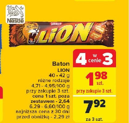 Baton Lion standard promocja