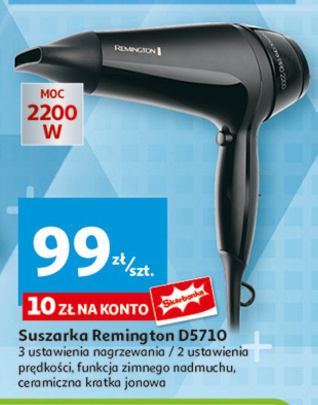 Suszarka do włosów d5710 Remington promocja