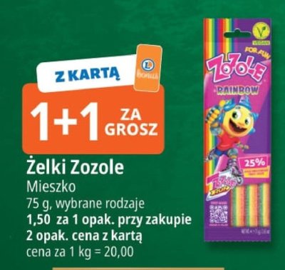 Żelki Zozole Mieszko promocja w Leclerc