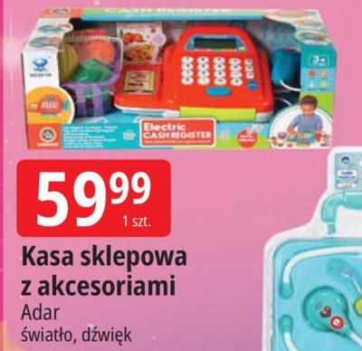 Kasa sklepowa z akcesoriami Adar promocja w Leclerc