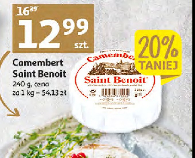 Ser pleśniowy saint benoit Candia promocja