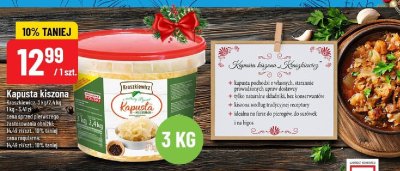 Kapusta kiszona Kraszkiewicz promocja w POLOmarket