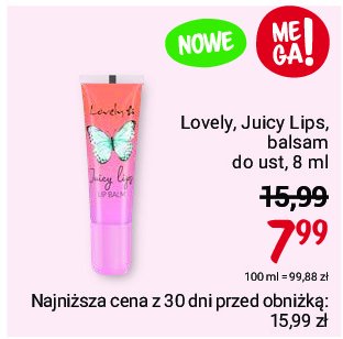 Balsam do ust Lovely juicy lips promocja