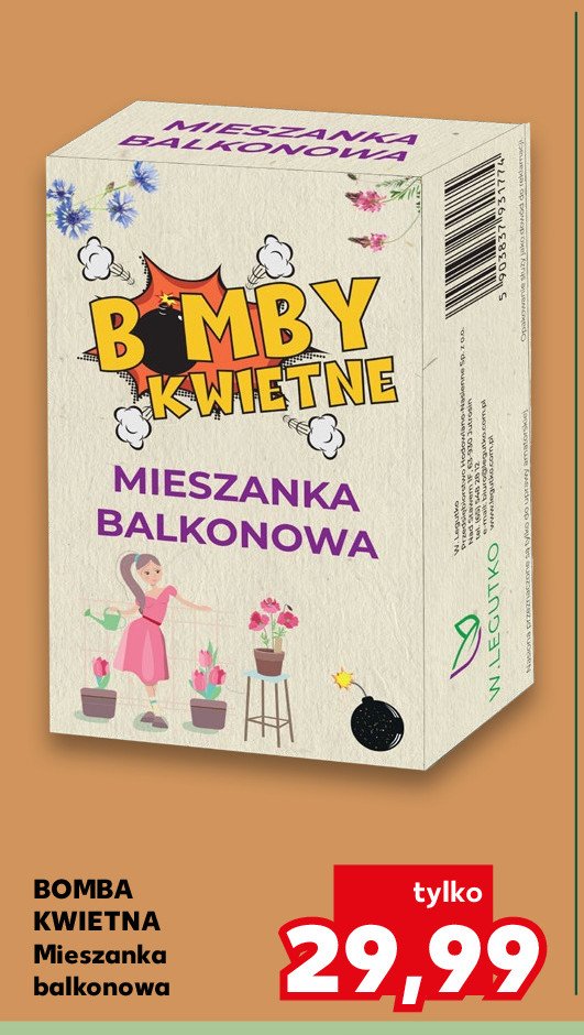 Bomba kwietna W. legutko promocja