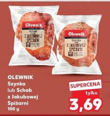 Schab Olewnik z jakubowej Spizarni 100 g promocja w Kaufland