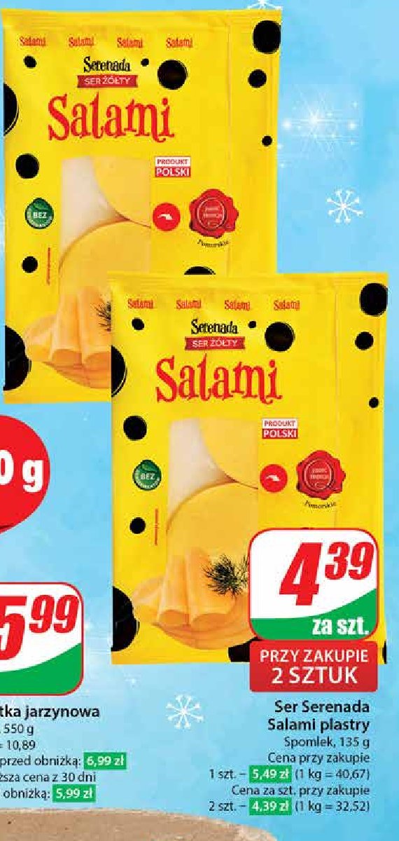 Ser salami Serenada promocja