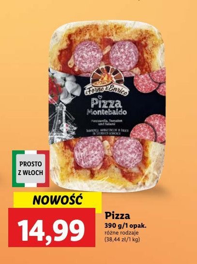 Pizza montebaldo promocja