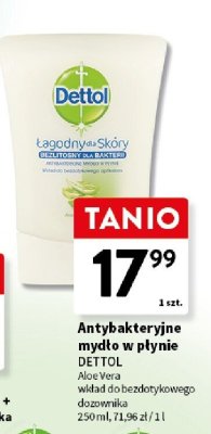 Mydło antybakteryjne w płynie Aloe Vera promocja w Intermarche